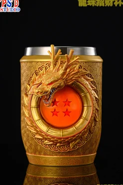 Cheers Series Gold Dragon Lucky Cup - Dragon Ball Resin Statue - PSD Studios