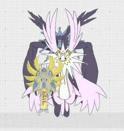 Cherubimon with LED - Digimon Statue - Alpha Studio