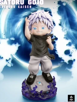 Chibi Ver. 002 Satoru Gojo & Ryomen Sukuna - Jujutsu Kaisen Resin Statue - NINETY SEVEN Studio