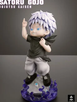 Chibi Ver. 002 Satoru Gojo & Ryomen Sukuna - Jujutsu Kaisen Resin Statue - NINETY SEVEN Studio