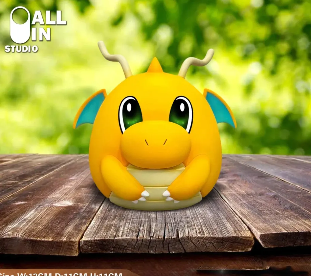 Chibi Ver. Dragonite - Pokemon Resin Statue - ALL IN Studio