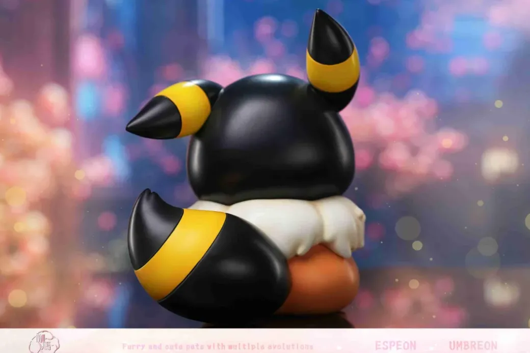 Chibi Ver. Espeon & Umbreon Cosplay Eevee - Pokemon Resin Statue - Come On Studio