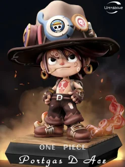 Chibi Ver. Portgas D. Ace with LED - ONE PIECE Resin Statue - Ultrablue Studio