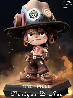 Chibi Ver. Portgas D. Ace with LED - ONE PIECE Resin Statue - Ultrablue Studio