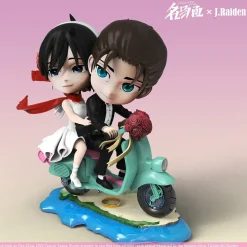 Chibi ver. Riding Motorcylcle Mikasa Ackerman & Eren Yeager - Attack On Titan Resin Statue - Typical Scene Studio