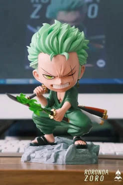 Chibi Ver. Roronoa Zoro - ONE PIECE Resin Statue - NINETY SEVEN Studio