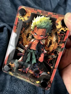 Chibi Ver. Roronoa Zoro Card Stand Display - ONE PIECE - momo Studio