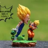 Chibi Ver. Scene Son Goku & Vegeta - Dragon Ball Resin Statue - Real Creation Studio