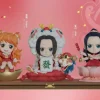 Chibi Ver. Snake Year Edition Nami & Boa Hancock & Nico Robin - ONE PIECE Resin Statue - How Cute Studio