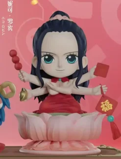 Chibi Ver. Snake Year Edition Nami & Boa Hancock & Nico Robin - ONE PIECE Resin Statue - How Cute Studio