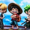 Chibi Ver. Three Top Fighters - ONE PIECE Statue - Big Feeler Studio