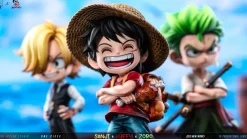 Chibi Ver. Three Top Fighters - ONE PIECE Statue - Big Feeler Studio