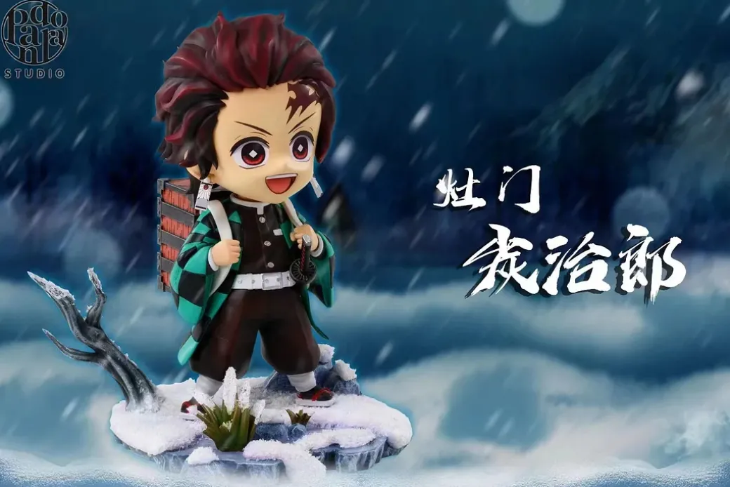 Chibi version Kamado Tanjiro - Demon Slayer: Kimetsu no Yaiba Resin Statue - Pandora Studios