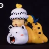 Chibi Version Sleeping Trafalgar D. Water Law & Bepo - ONE PIECE Resin Statue - CBG Studio