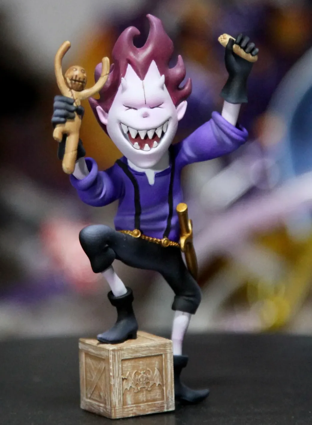 Childhood Gecko Moria & Jinbe - ONE PIECE Resin Statue - XinShiJi Studio