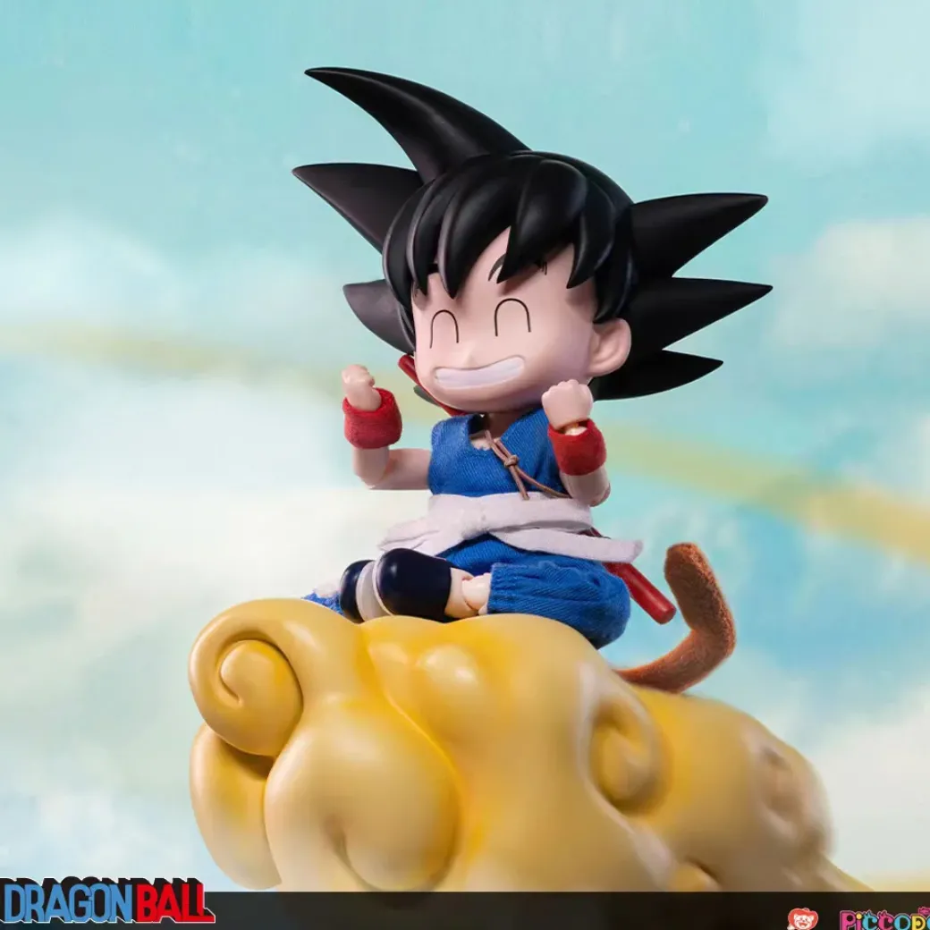 Childhood Little Son Goku - Dragon Ball Statue - Piccodo Action Doll
