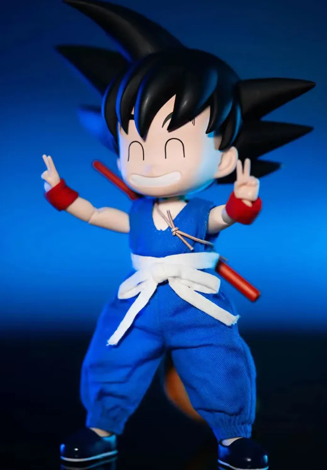 Childhood Little Son Goku - Dragon Ball Statue - Piccodo Action Doll