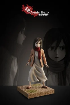 Childhood Mikasa Ackerman - Attack On Titan Resin Statue - Comic Hero Studio
