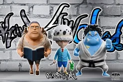 Childhood Series 004 Bartholemew Kuma & 005 Jinbe & 006 Trafalgard D. Water Law - ONE PIECE Statue - YZ Studios