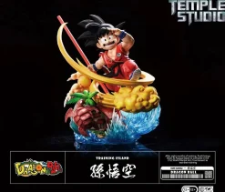 Childhood Series 004 Kame House Little Son Goku - Dragon Ball Resin Statue - Temple Studios