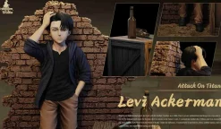 Childhood Series 004 Levi Ackerman - Attack on Titan Resin Statue - Freedom Studio