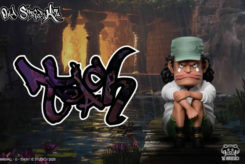 Childhood Series 008 Marshall D. Teach - ONE PIECE Statue - YZ Studios