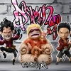 Childhood Series Donquixote Doflamingo & Dracule Mihawk & Gecko Moria - ONE PIECE Statue - YZ Studios