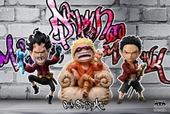 Childhood Series Donquixote Doflamingo & Dracule Mihawk & Gecko Moria - ONE PIECE Statue - YZ Studios