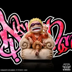 Childhood Series Donquixote Doflamingo & Dracule Mihawk & Gecko Moria - ONE PIECE Statue - YZ Studios