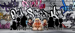 Childhood Series Donquixote Doflamingo & Dracule Mihawk & Gecko Moria - ONE PIECE Statue - YZ Studios