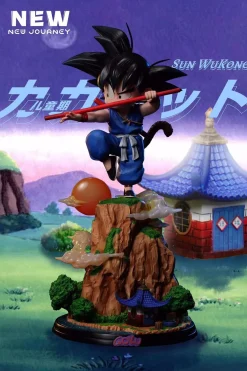 Childhood Son Goku - Dragon Ball Resin Statue - New Journey Studio