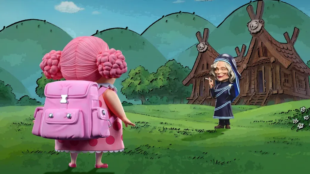 Childhood Ver. Big Mom Charlotte Linlin & Holy Mother Carmel - ONE PIECE Resin Statue - A Plus Studios