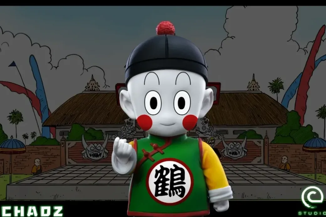 Childhood World Martial Arts Tournament Chiaotzu - Dragon Ball Statue - C-Studios