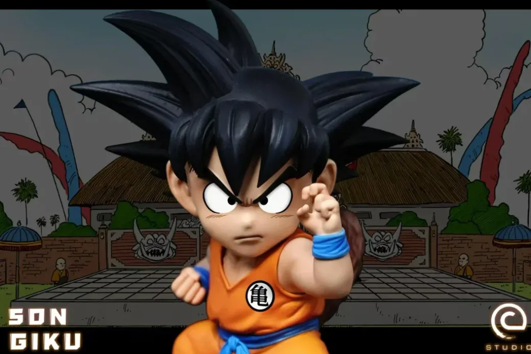 Childhood World Martial Arts Tournament Son Goku - Dragon Ball Statue - C-Studios