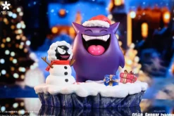 Christmas Gengar - Pokemon Resin Statue - YingHua Studio