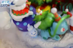 Christmas gift Pikachu, Bulbasaur, Alolan Vulpix, Rowlet, Jirachi - Pokemon Resin Statue - PL Studios