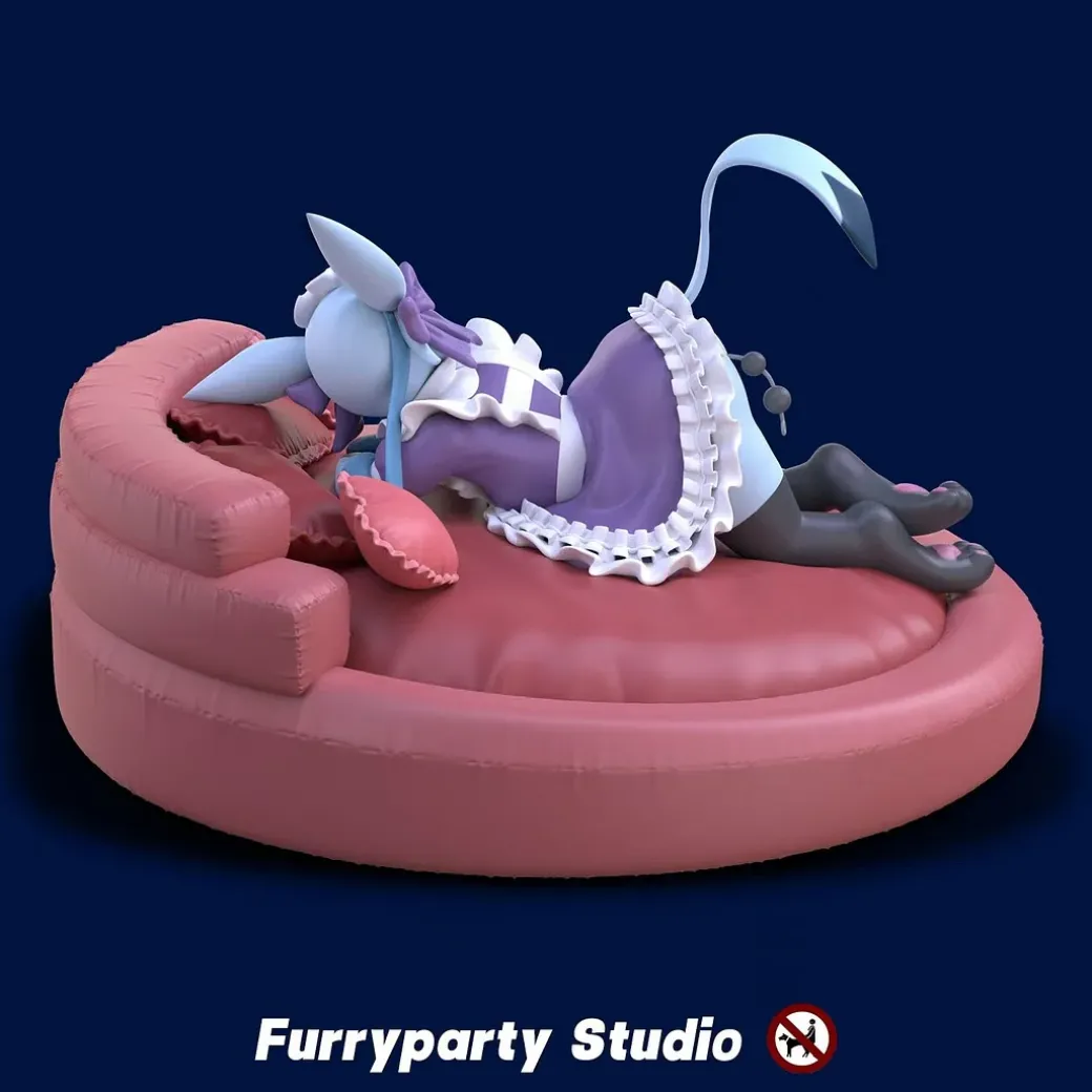 Climax Glaceon - Pokemon Resin Statue - FurryParty Studio