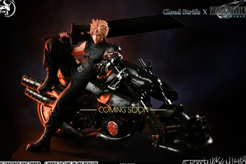 Cloud Strife - (FF7) Final Fantasy VII Resin Statue - YGNN Studio