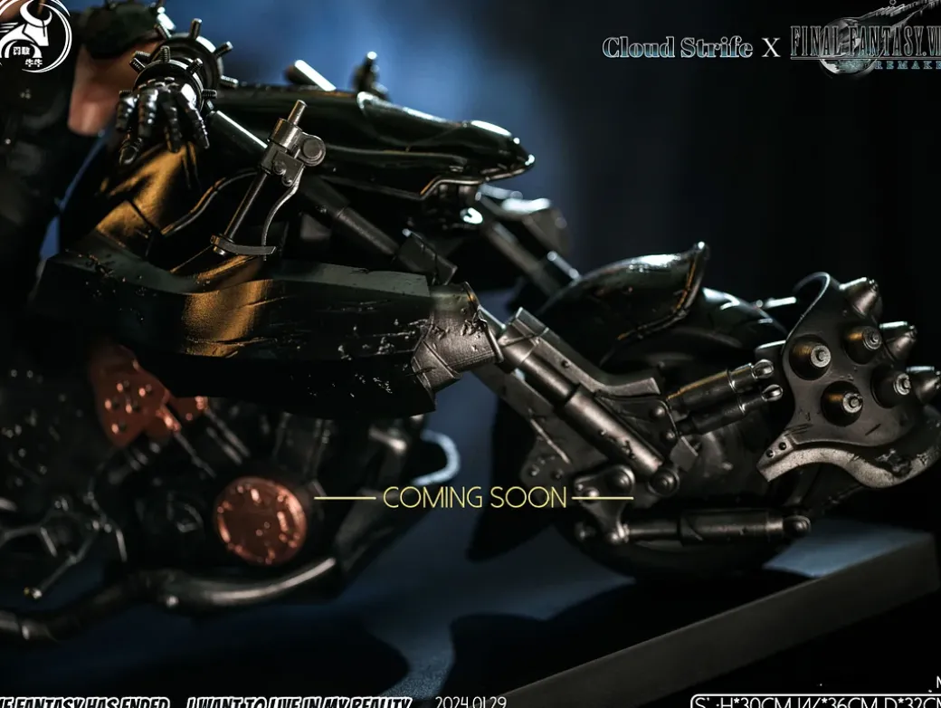 Cloud Strife - (FF7) Final Fantasy VII Resin Statue - YGNN Studio