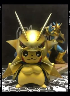 3CM & 8CM Fladramon, Lighdramon & Magnamon Cosplay Pikachu – Pokemon Digimon Resin Statue – FYY Studios
