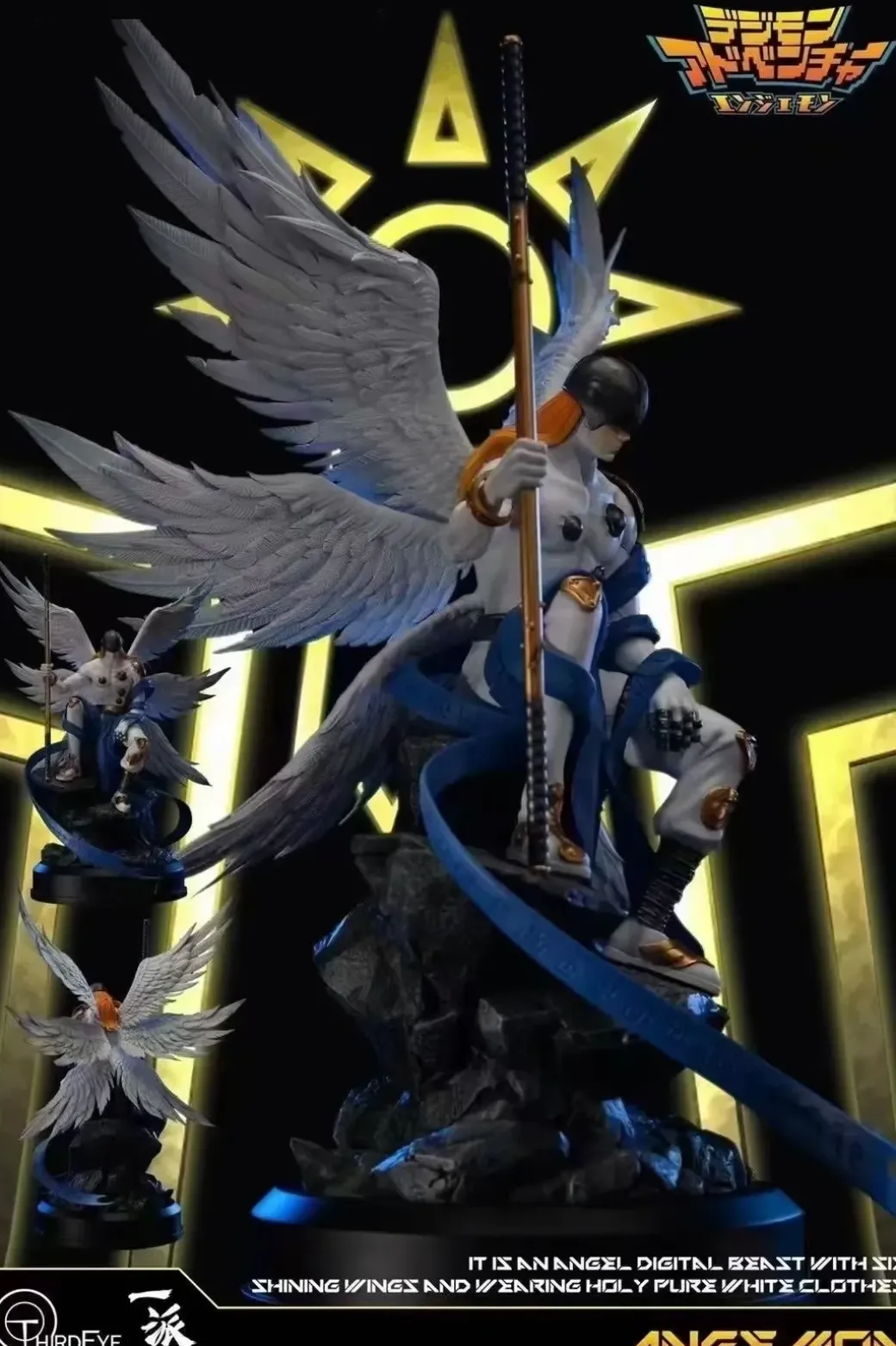 45CM Angemon - Digimon Resin Statue - Third Eye Studios