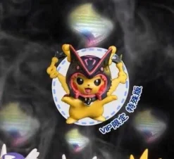 3CM Black Rayquaza Cosplay Pikachu Set 13 - Pokemon Resin Statue - DS Studios
