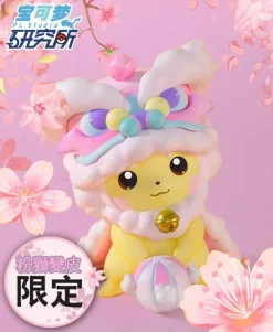 8CM Lion Dance Cosplay Pikachu - Pokemon Resin Statue - PL Studios