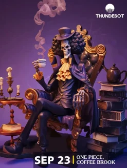 Coffee Brook - ONE PIECE Statue - THUNDEBOT Studio