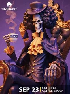 Coffee Brook - ONE PIECE Statue - THUNDEBOT Studio