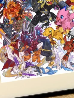 Collection of Digimon Decorative Painting - Digimon - Xingkong Studio