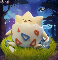 Collection of Pokemon Stories Jigglypuff's Song Viridian Forest - Pokemon Resin Statue - IP Museum Studio