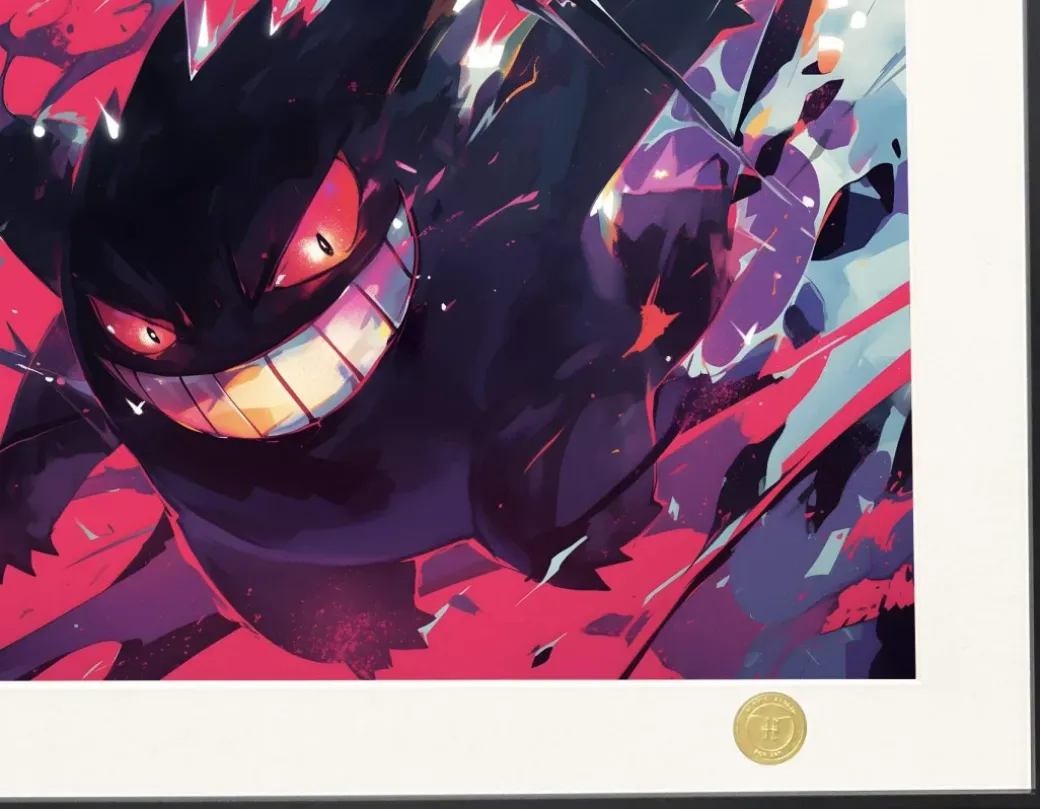 Colourful Ver. Gengar Decorative Painting - Pokemon - H-TWO Studio