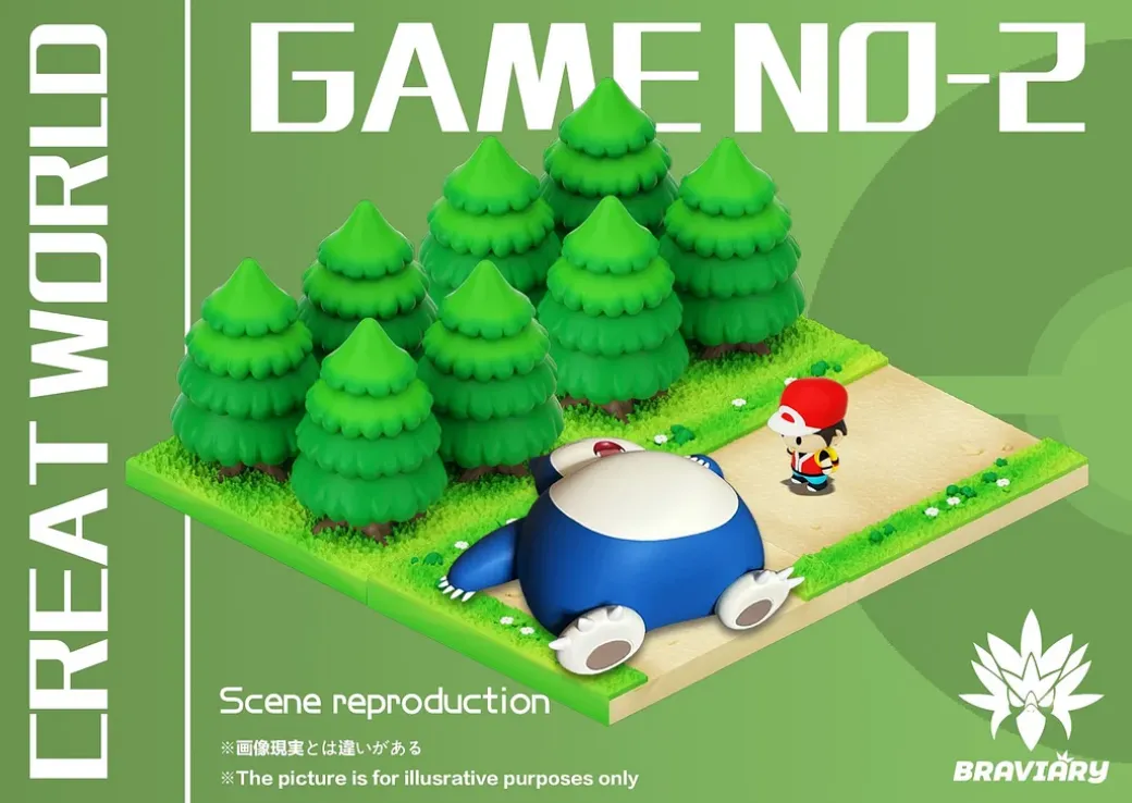 Console Series 002 Forest Scene - Pokemon Statue - Braviary Studio