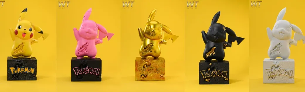 Corrosive Pokemon Series 001 Pikachu - Pokemon Resin Statue - WT Studios